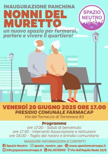 INAUGURAZIONE PANCHINA 
